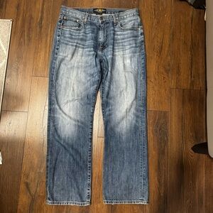 Lucky Brand Men's Relaxed Blue Wash Jeans